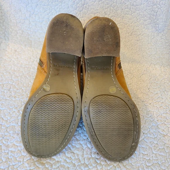 Sperry - Logo - Top-Sider tan leather ankle boots - Picture 11 of 13